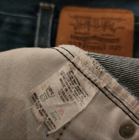 Vintage x “made in Canada” 70s Levi’s Orange Tab No Watch Pocket Blue Jean - Picture 11 of 12